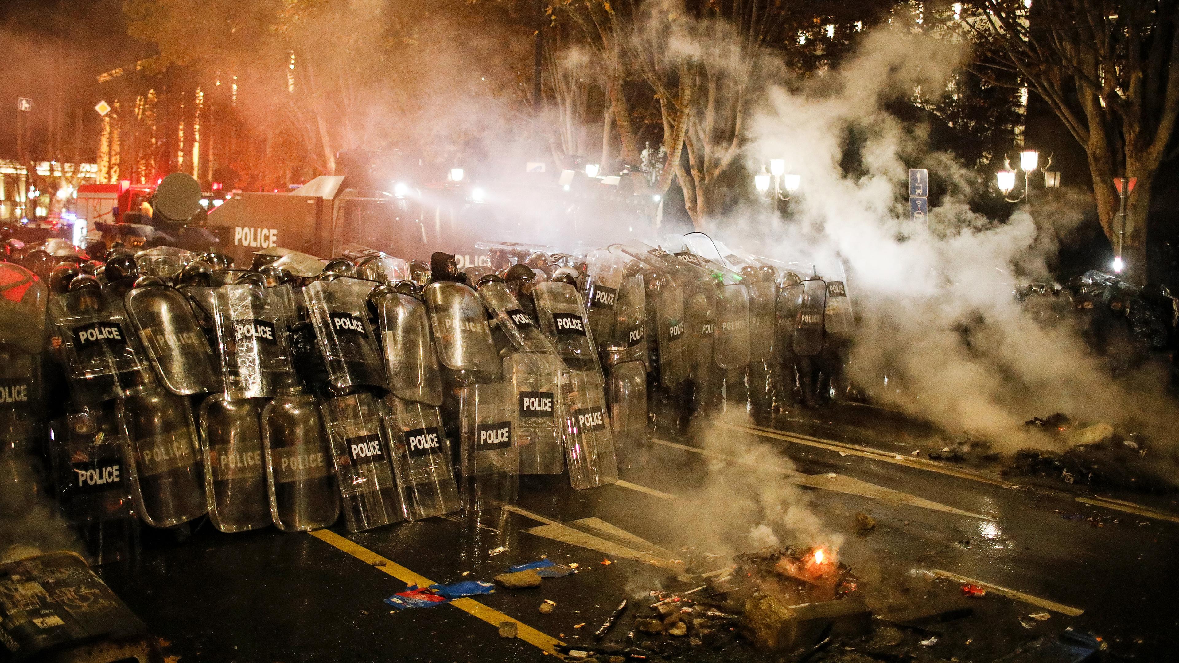 Protest in Georgien