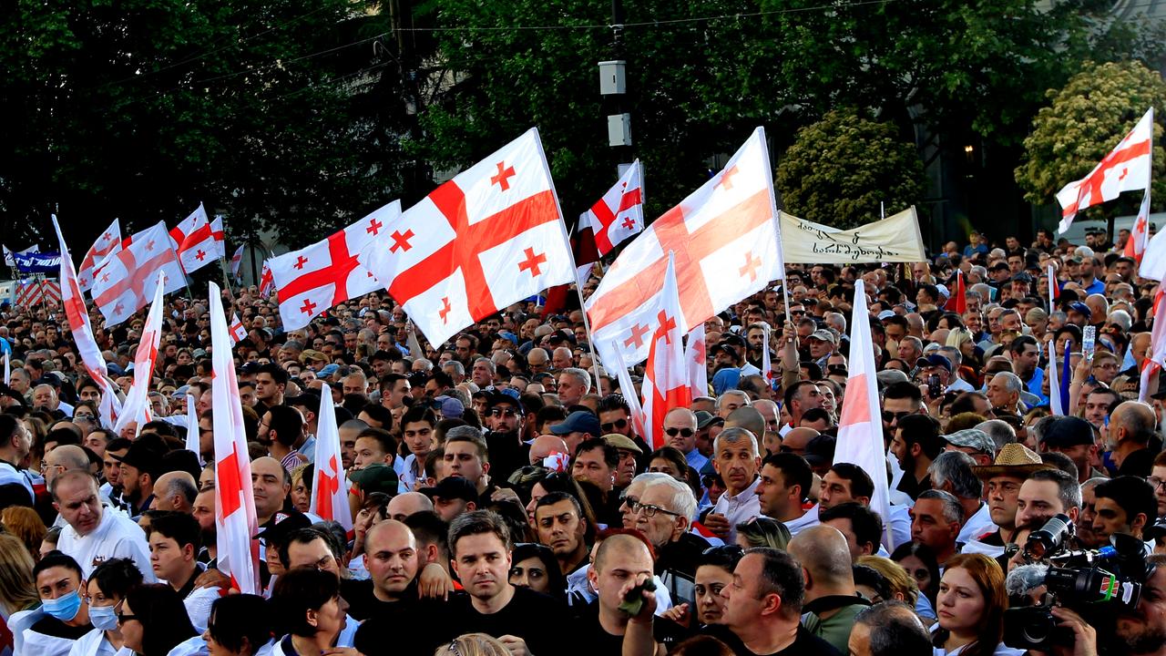 Proteste In Georgien - ZDFheute