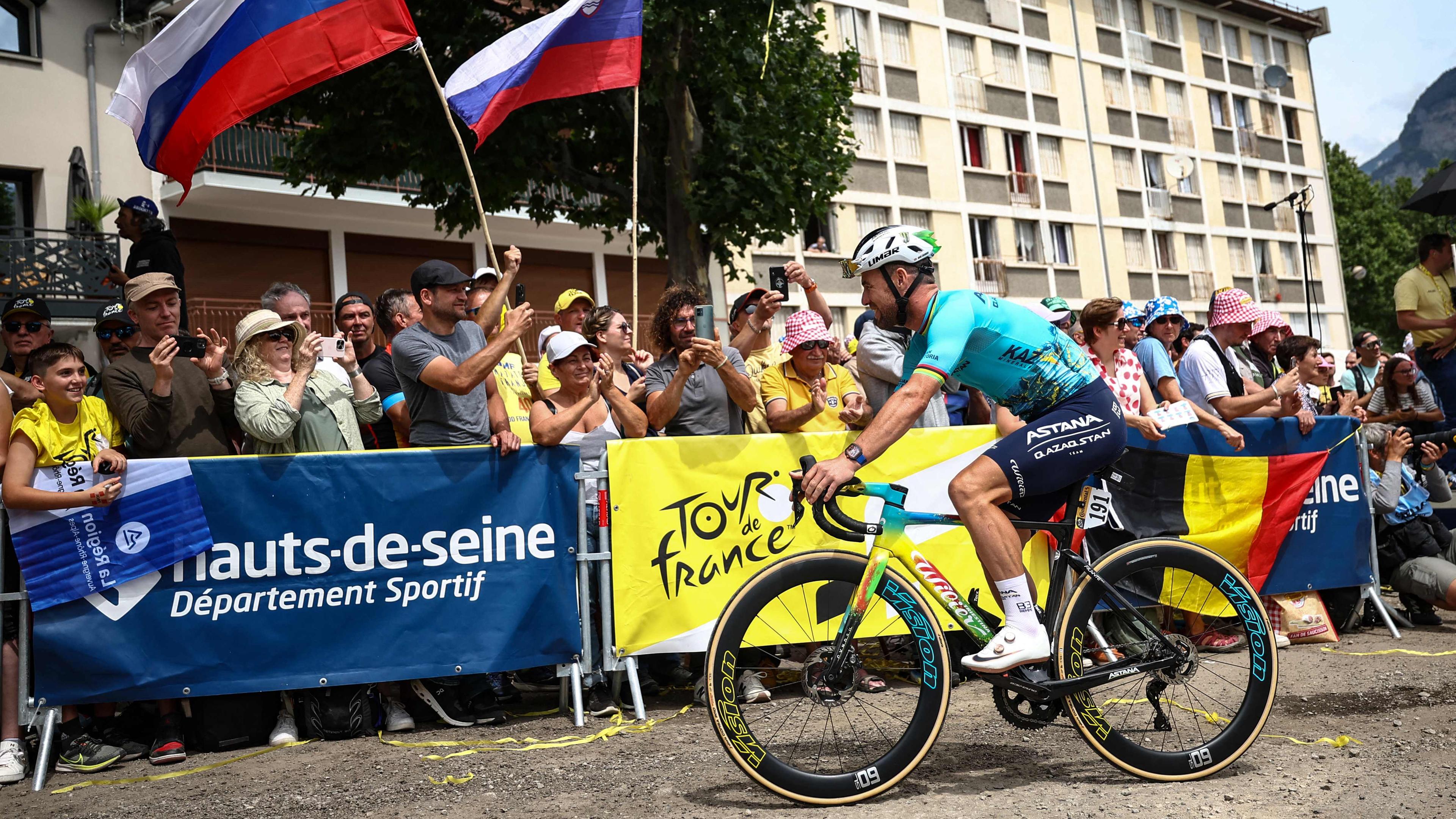 Radsport: Mark Cavendish bei der Tour de France.