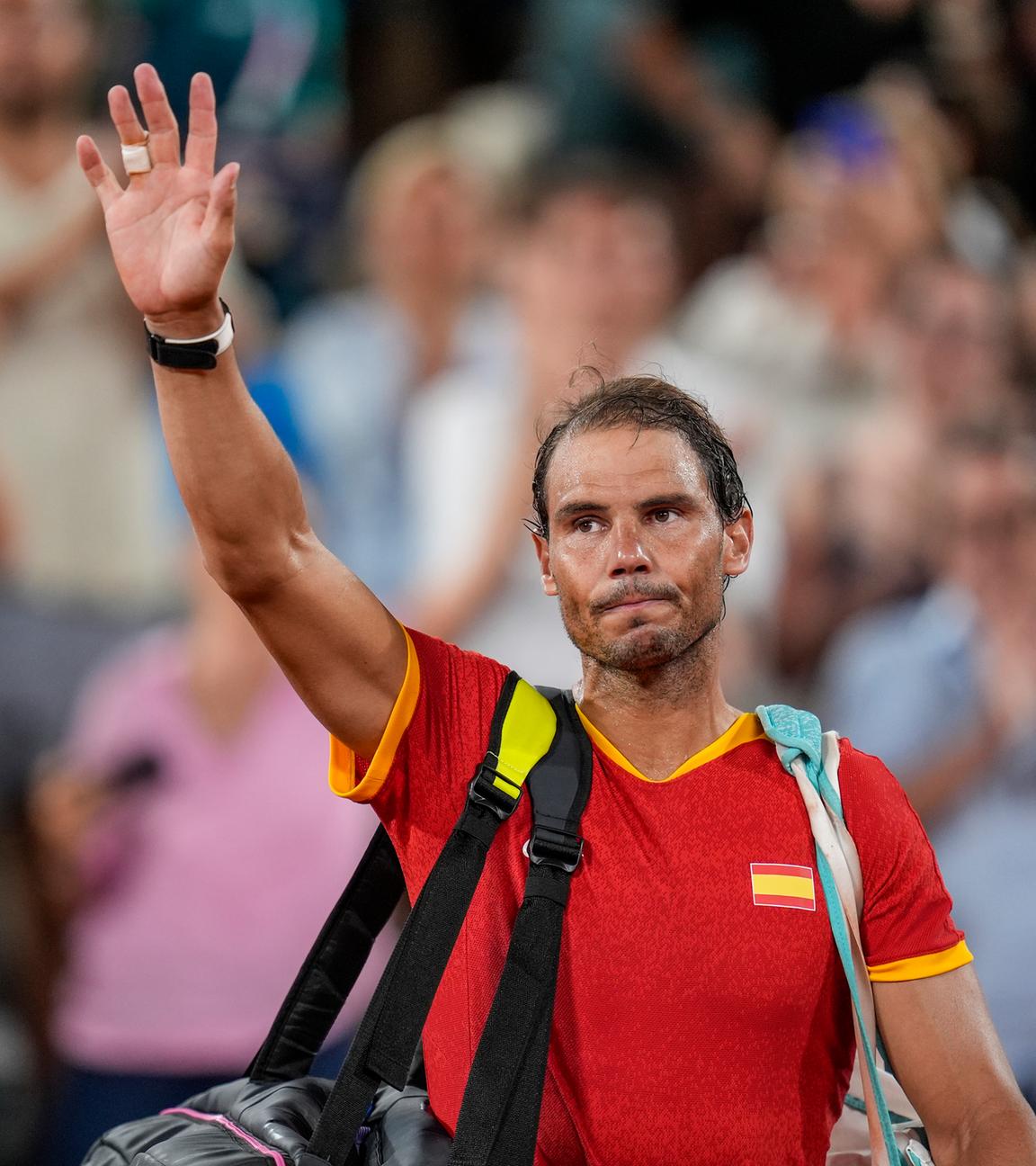 Archiv: Rafael Nadal am 31.07.2024