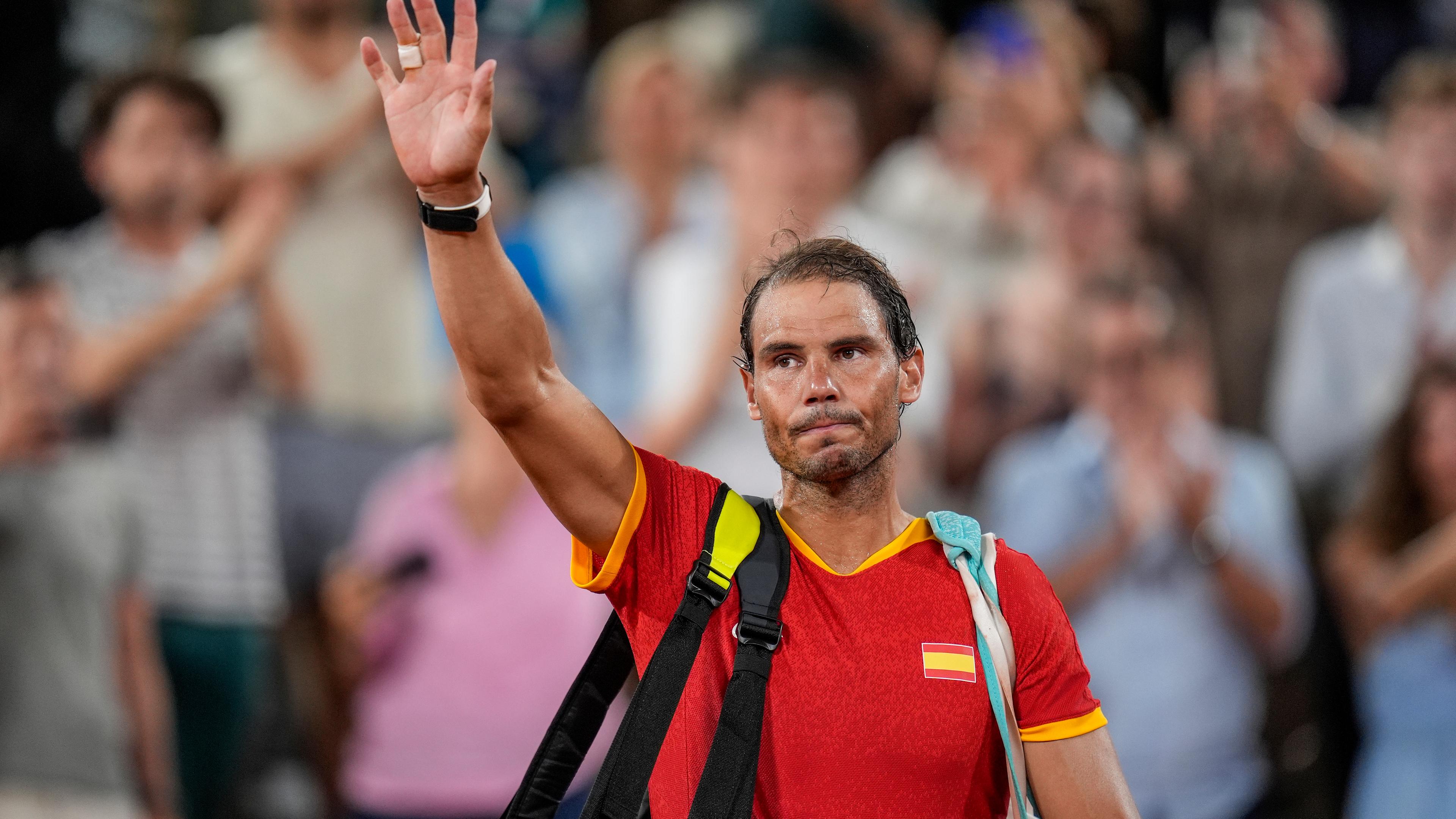 Archiv: Rafael Nadal am 31.07.2024