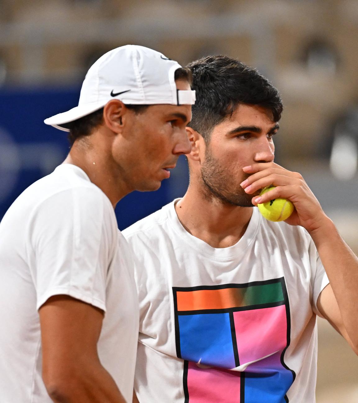 Rafael Nadal und Carlos Alcaraz