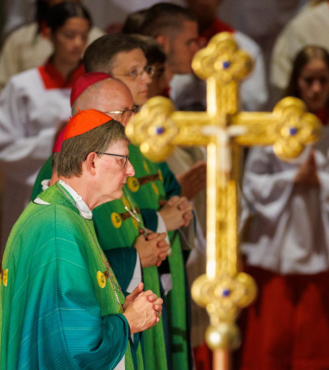 Rainer Maria Kardinal Woelki nimmt an der Messe der Deutschen Bischofskonferenz teil.