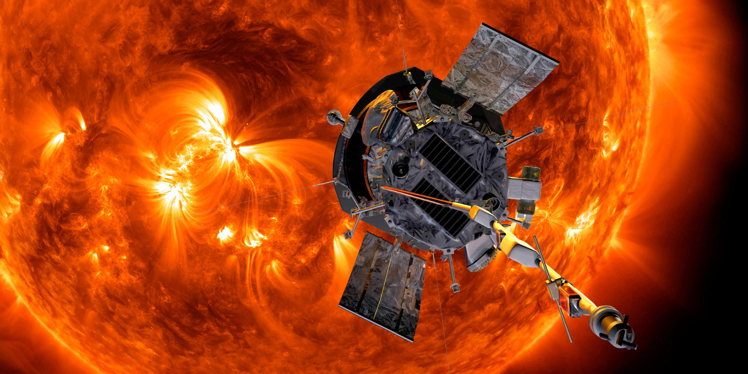 Parker Solar Probe auf dem Weg zur Sonne