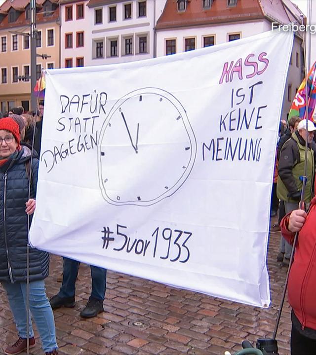 Demos gegen rechts