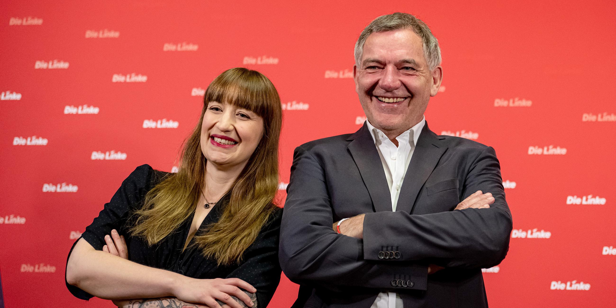 Heidi Reichinek und Jan van Aken