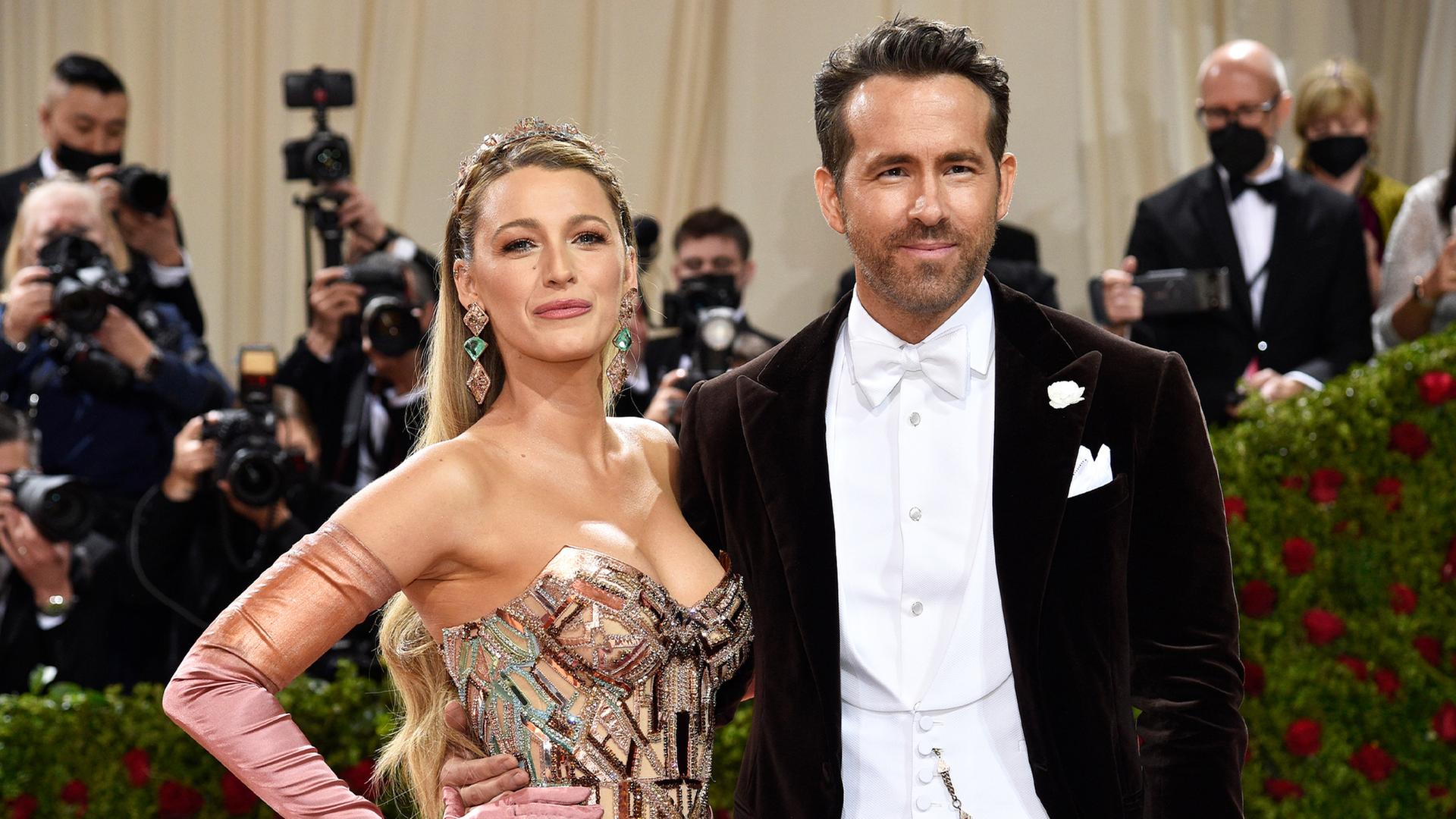 Blake Lively und Ryan Reynolds bei der MET-Gala.