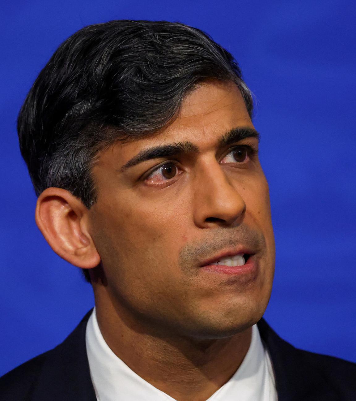 Britischer Premierminister Rishi Sunak