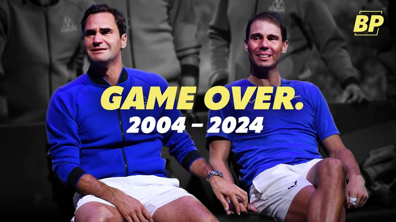 Roger Federer und Rafael Nadal