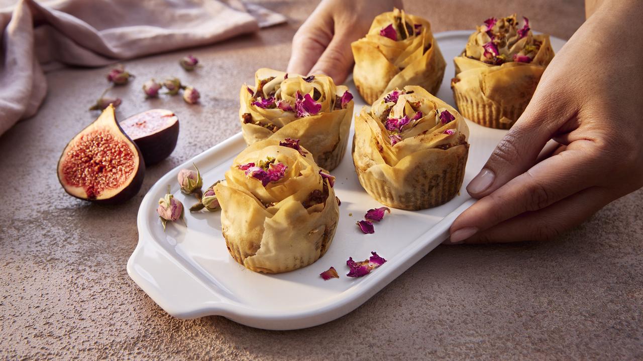 Rosen Feigen-Pastilla mit Nussfüllung - ZDFmediathek