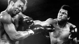 Muhammad Ali took out George Foreman with a legal right on October 30, 1974 in Kinshasa