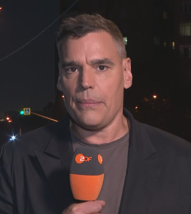 ZDF-Korrespondent Armin Coerper live aus Moskau