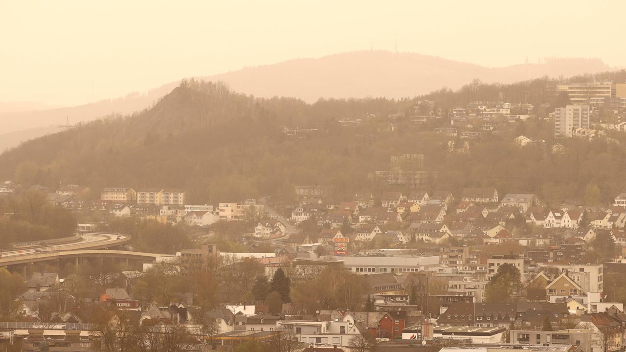 Saharastaub Zieht Am Karsamstag über Deutschland - ZDFheute