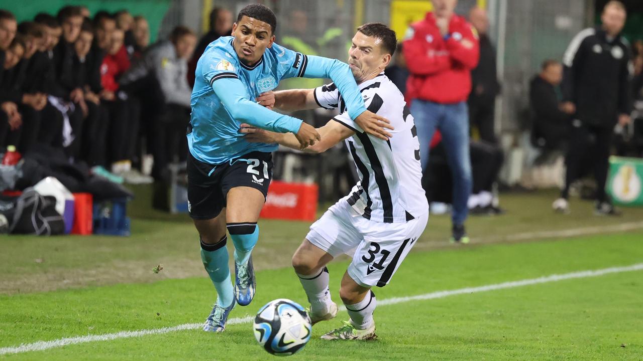 Leverkusen Gewinnt In Sandhausen Dfb Pokal Highlights Zdfmediathek 