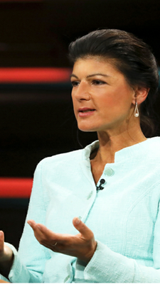 Sarah Wagenknecht bei "Markus Lanz"