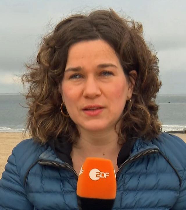 Isabelle Schaefers  | ZDF-Reporterin auf Ameland / Niederlande