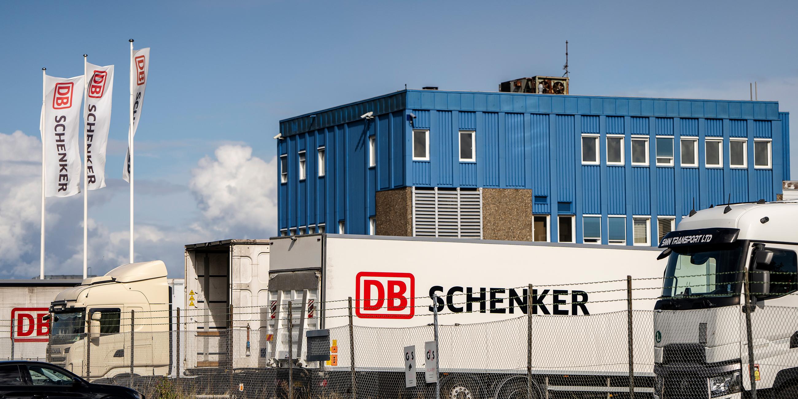 Logistikzentrum der DB Schenker in Hvidovre, Dänemark