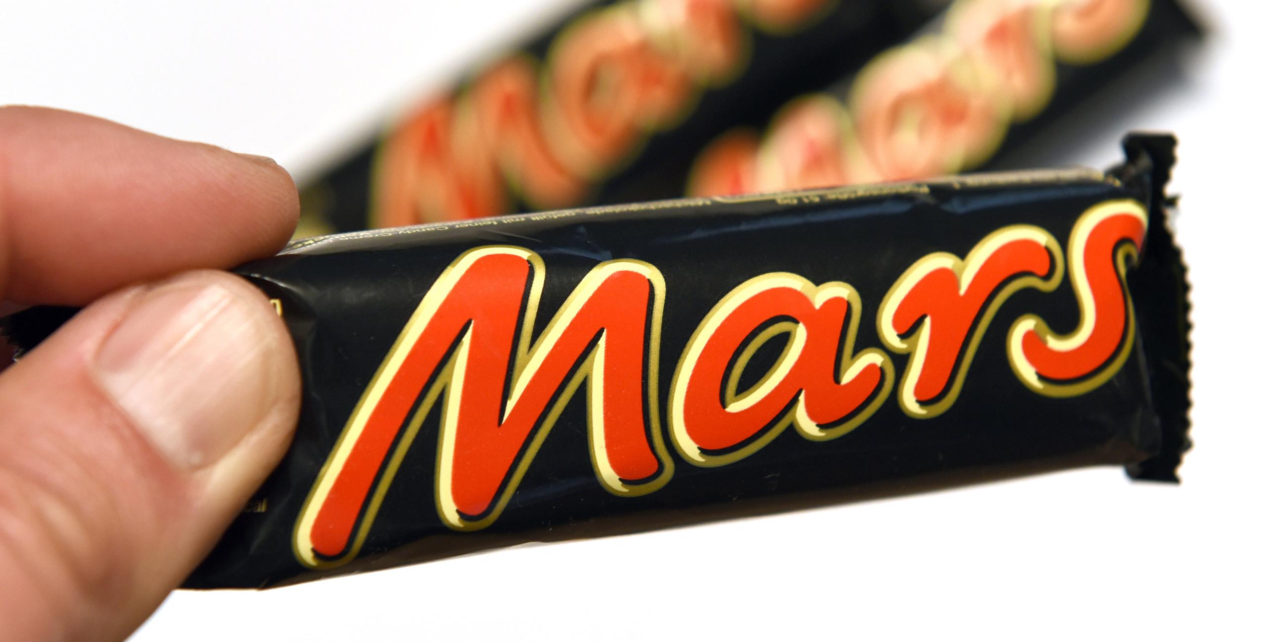 Schokoriegel der Marke "Mars"