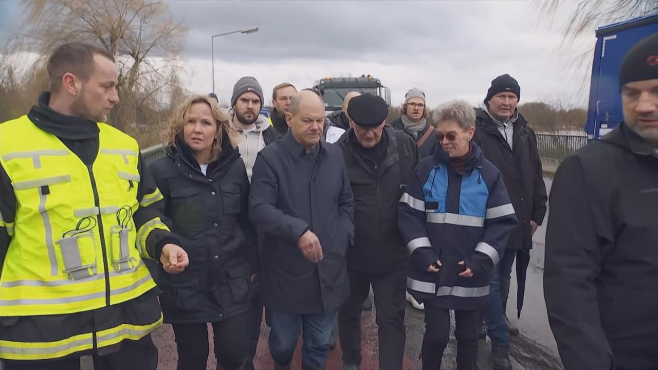 Heute In Deutschland - Scholz Im Hochwassergebiet - ZDFheute