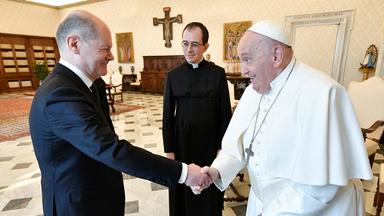 Papst empfängt Scholz zu Privataudienz