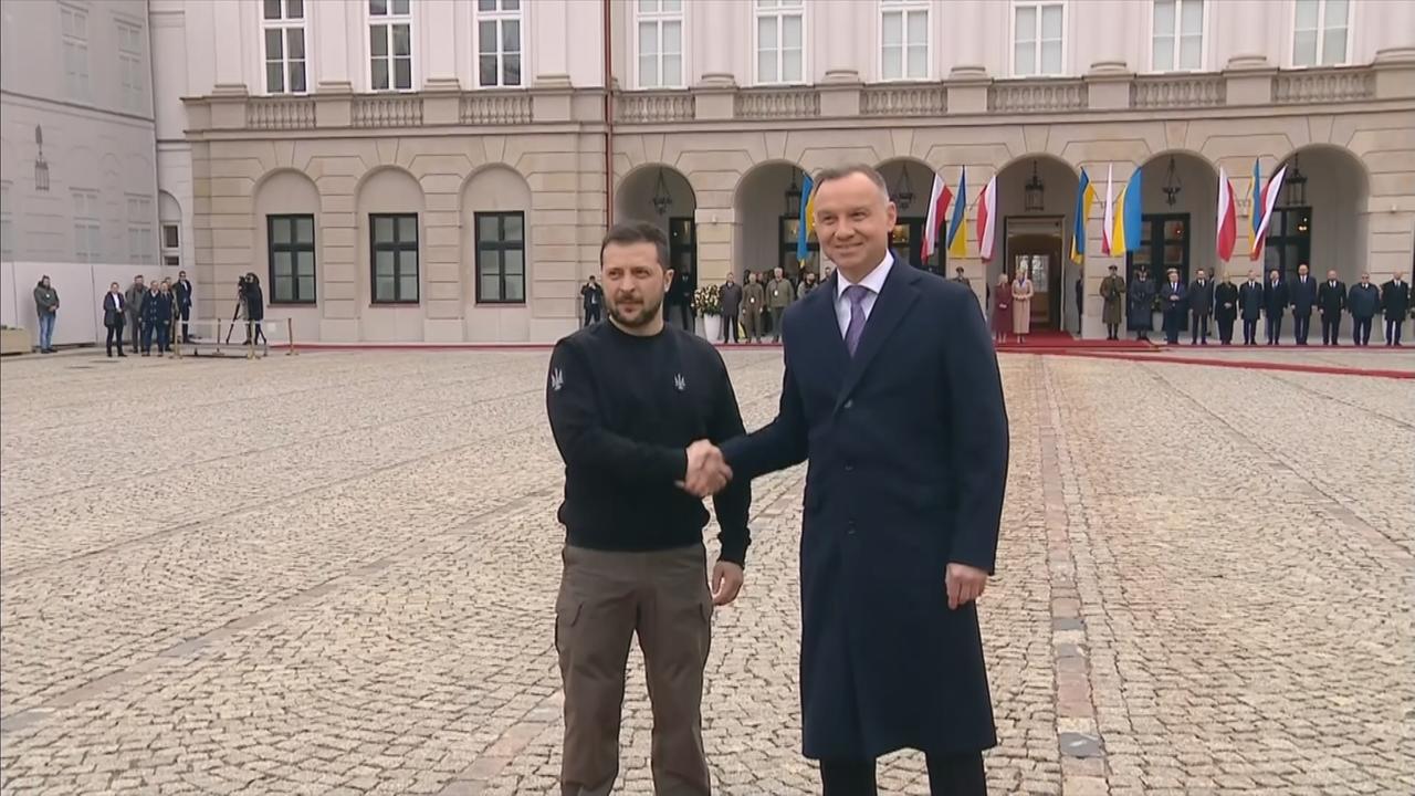 Polen: Selenskyj Zu Besuch In Warschau - ZDFheute