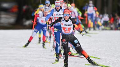 Wintersport: Biathlon, Skispringen, Ski-alpin U.v.m. - Live - Die Mixed-staffel Bei Der Biathlon-wm Am 12. Februar In Lenzerheide/schweiz.