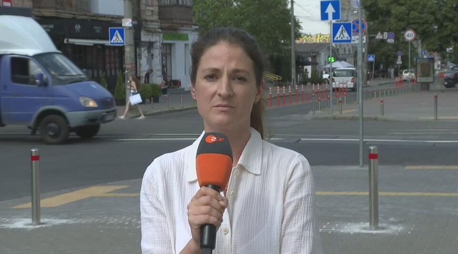 ZDF-Reporterin Alicia Jung in Kiew