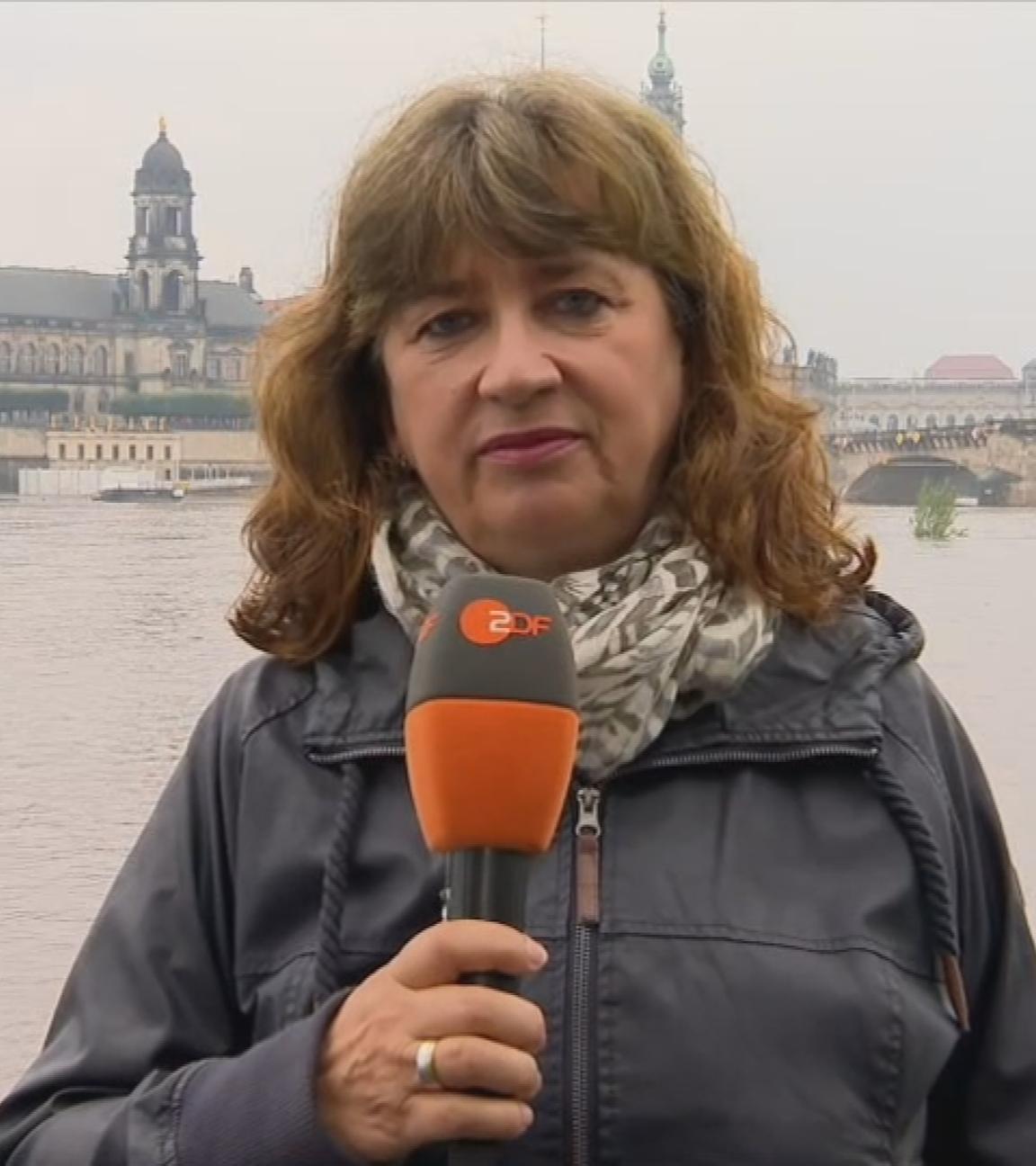 ZDF-Reporterin Steffi Moritz-Möller aus Dresden