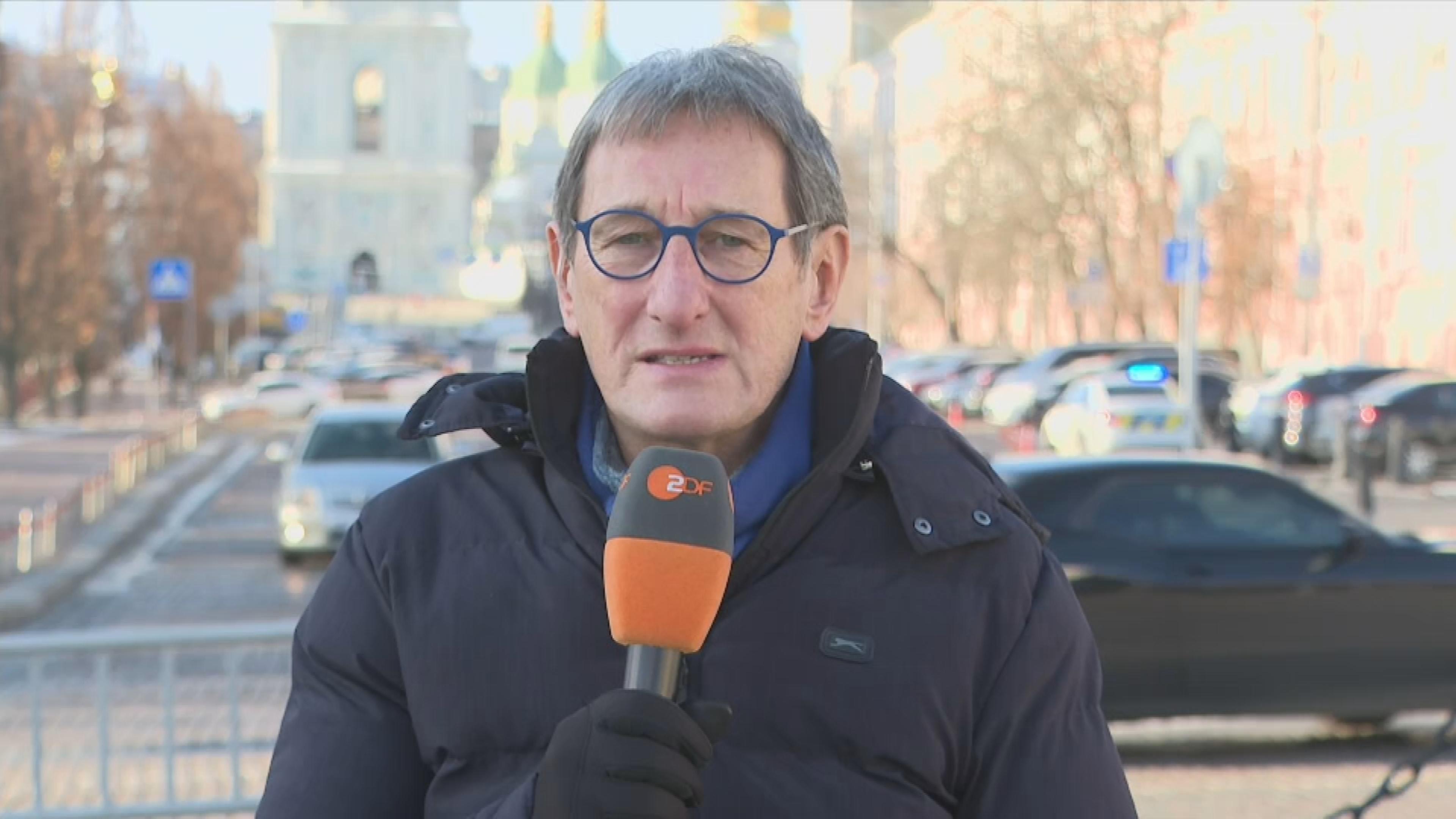 ZDF-Reporter Luc Walpot aus Kiew