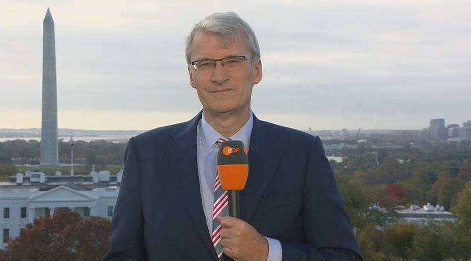 ZDF-Korrespondent Elmar Theveßen live aus Washington 