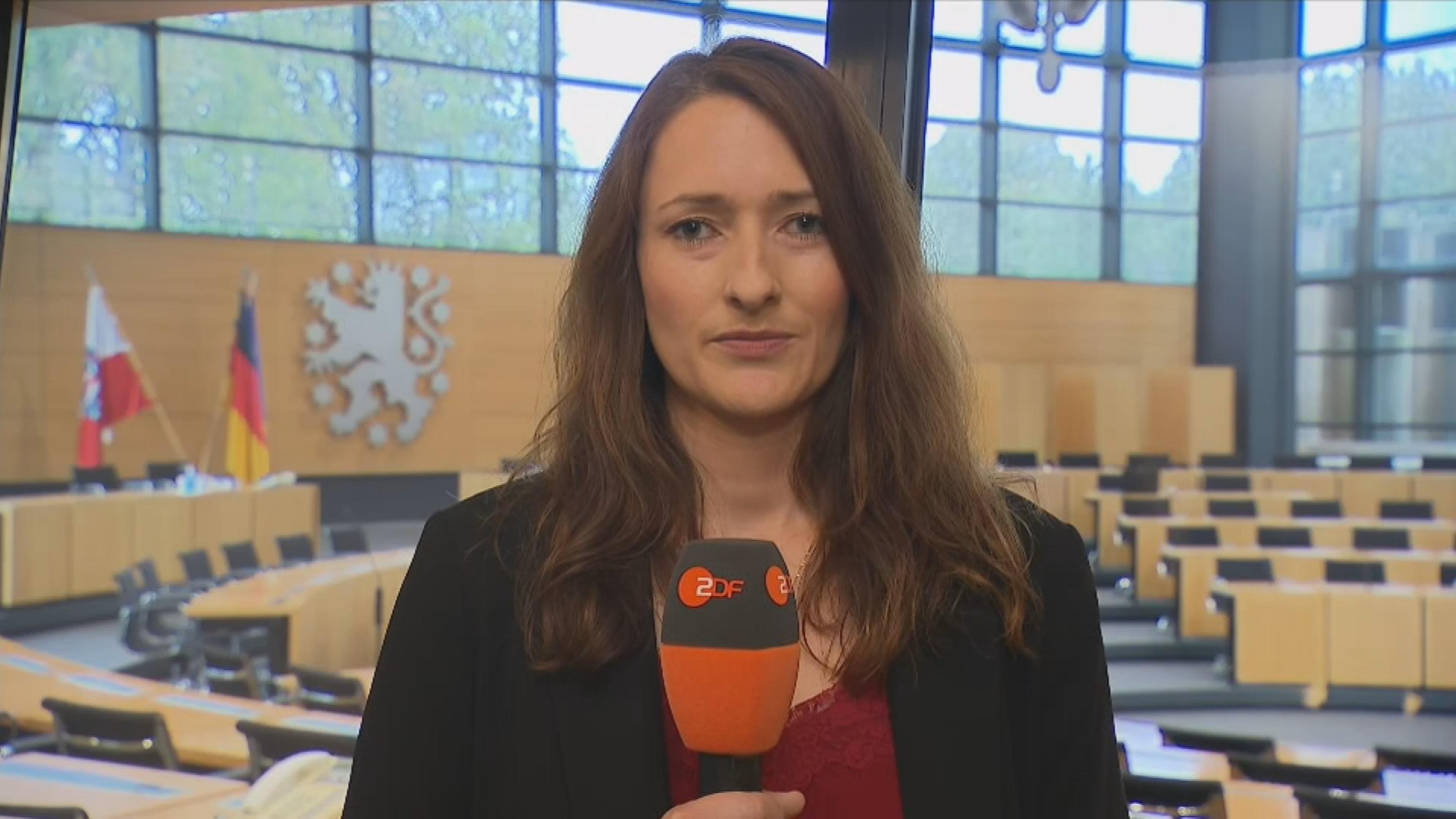 ZDF-Reporterin Mona Trebing aus Erfurt