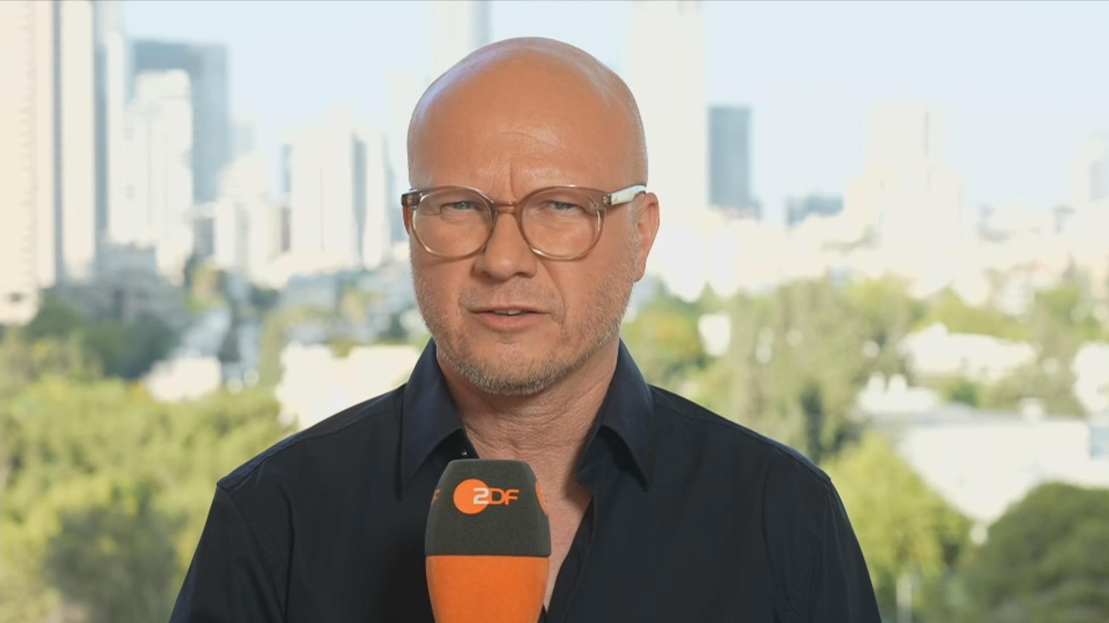 ZDF-Reporter Torge Bode aus Tel-Aviv