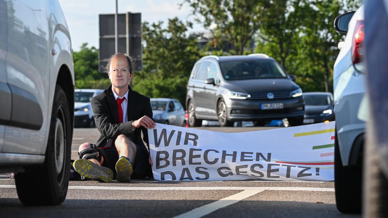 "Letzte Generation": Aktion Gegen Scholz, Habeck Und Wissing - ZDFheute