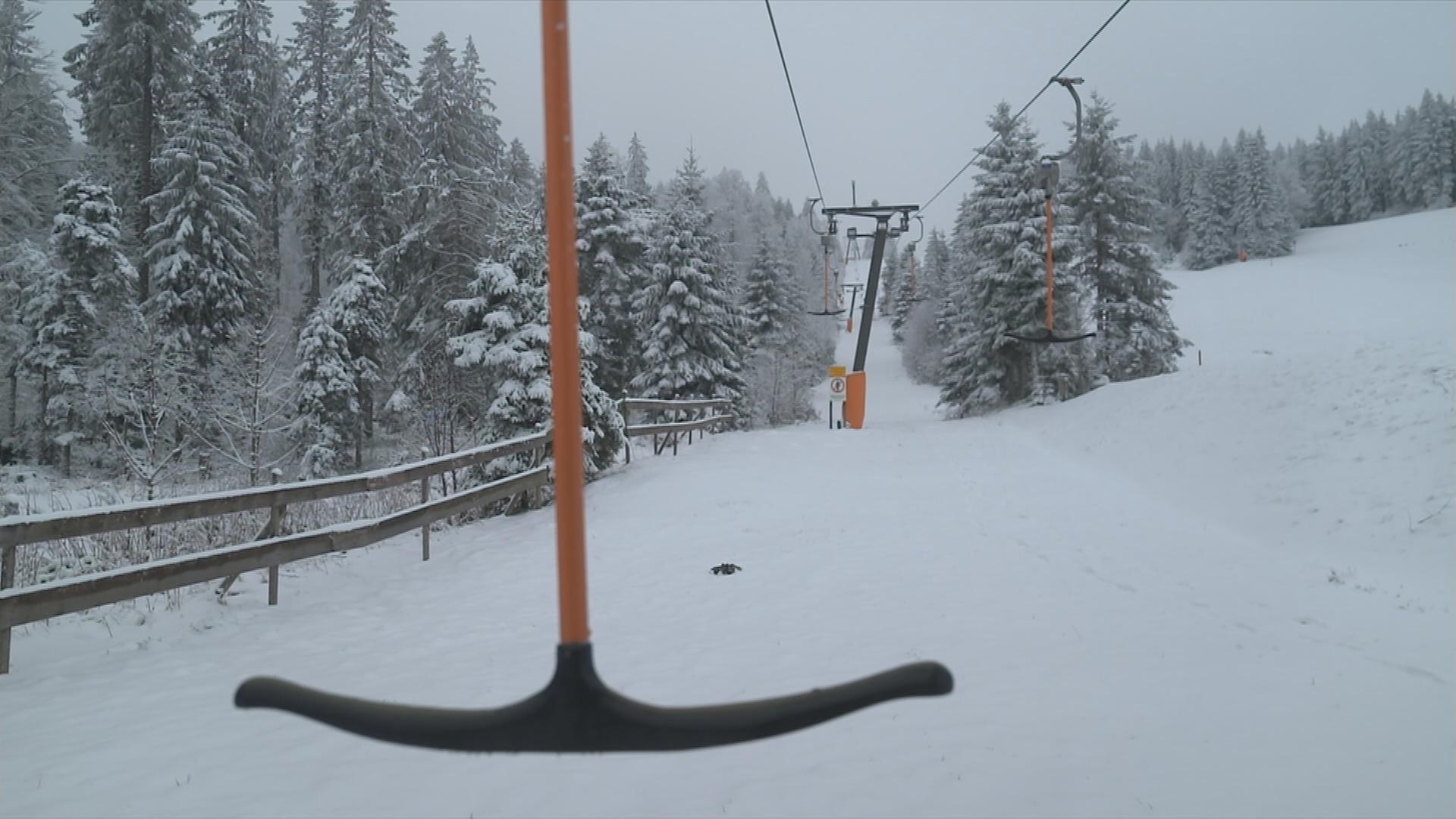 Skilift am Feldberg stillgelegt