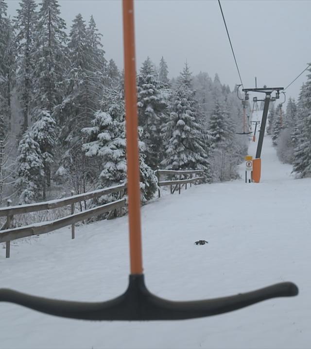 Skilift am Feldberg stillgelegt