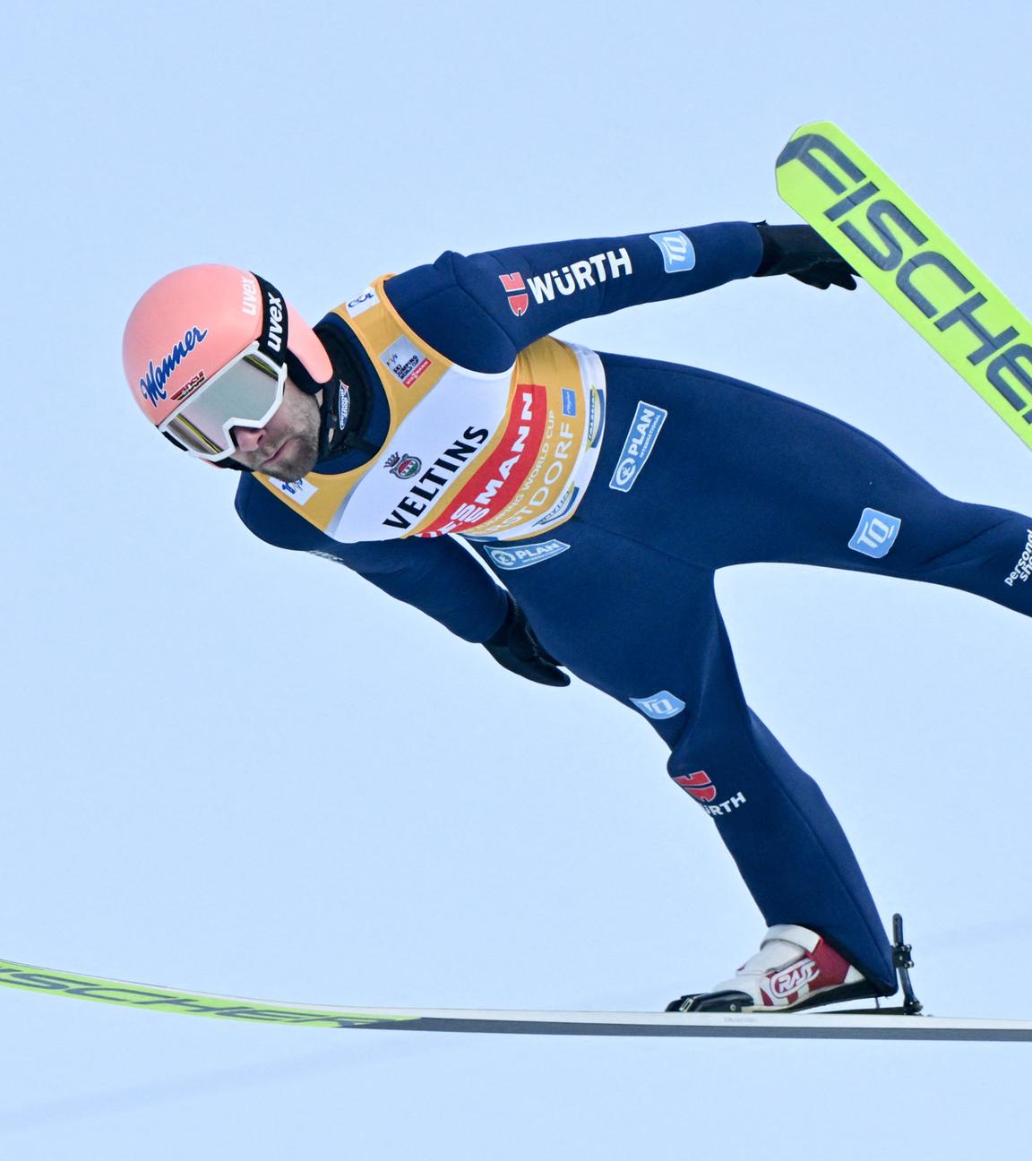 Pius Paschke beim Springen der Vierschanzentournee in Oberstdorf