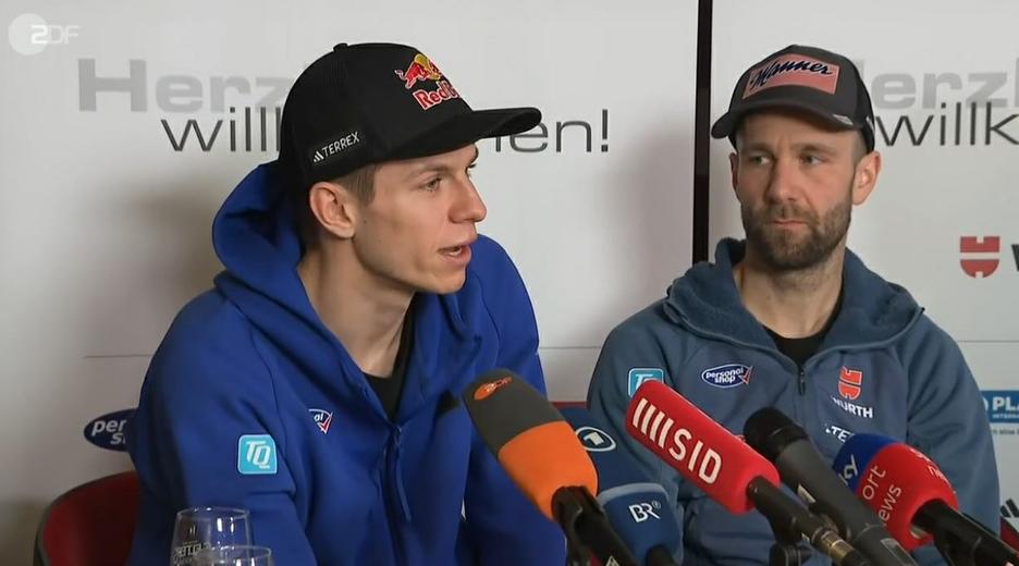 Skispringen: Andreas Wellinger und Pius Paschke.