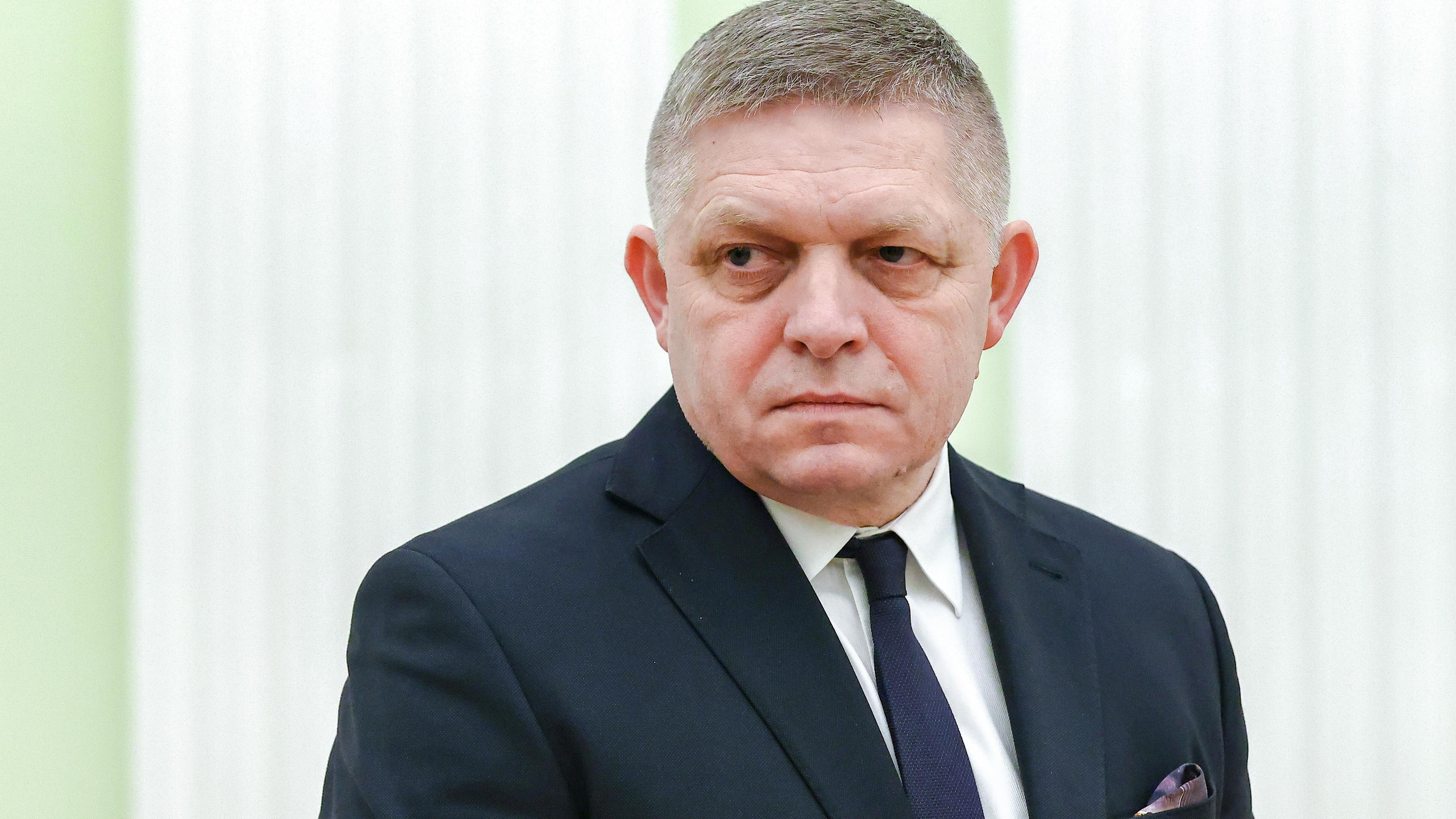 Slowakischer Premierminister Robert Fico