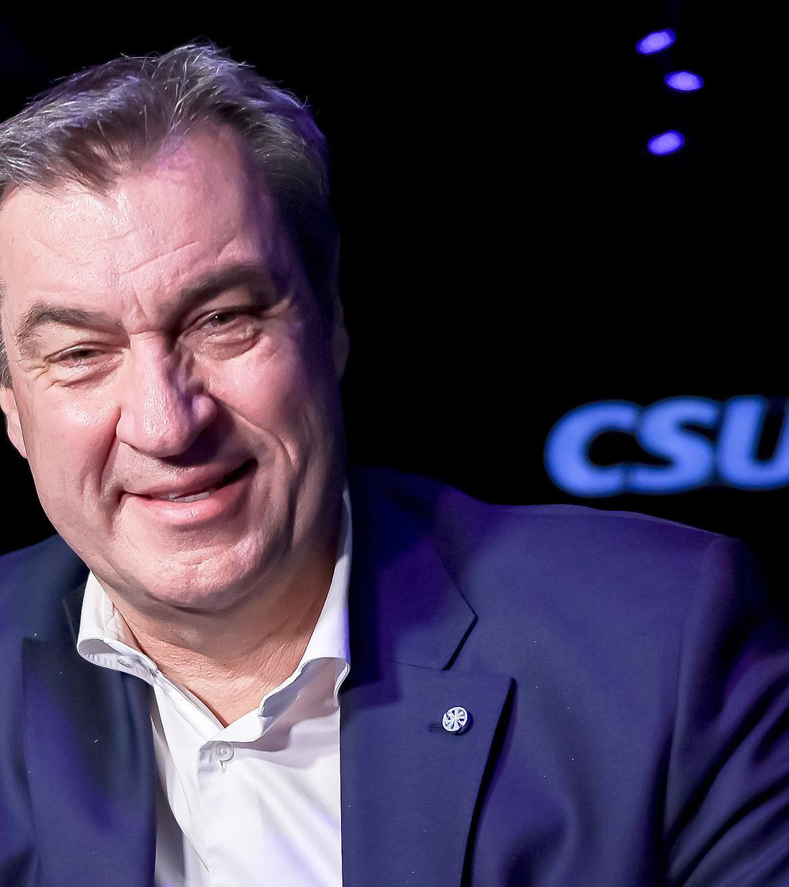 Markus Söder auf dem Europaparteitag der CSU