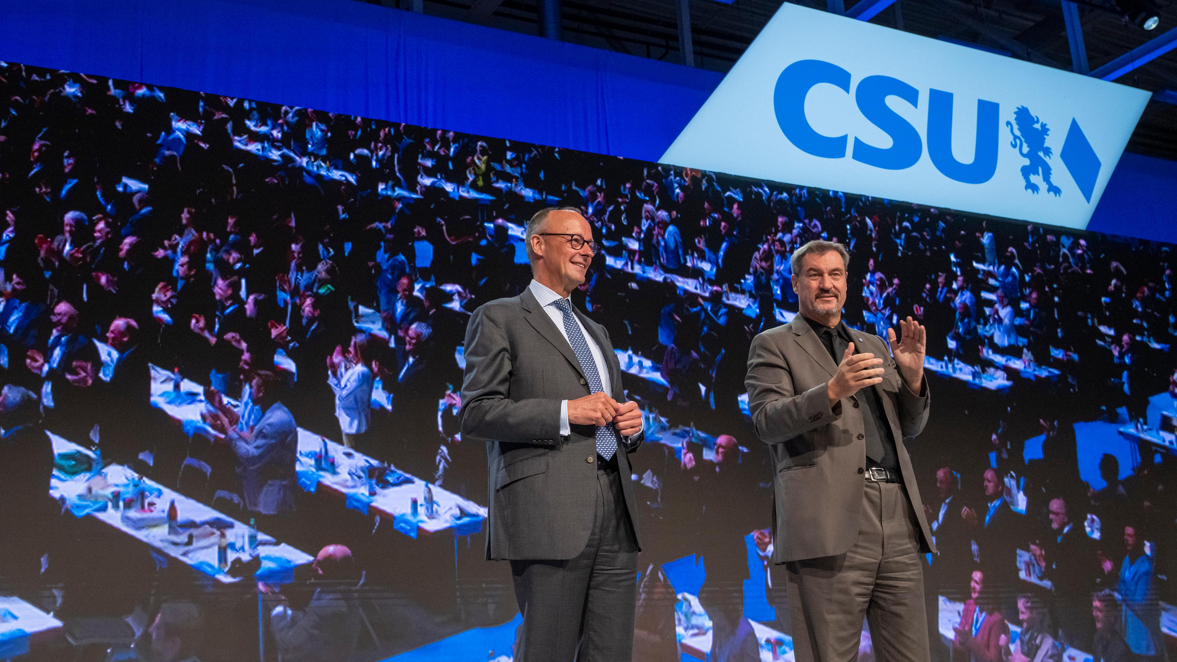 Abschluss Parteitag CSU