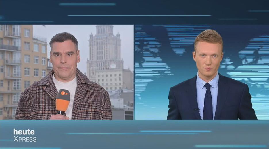 ZDF-Korrespondent Armin Coerper in Moskau