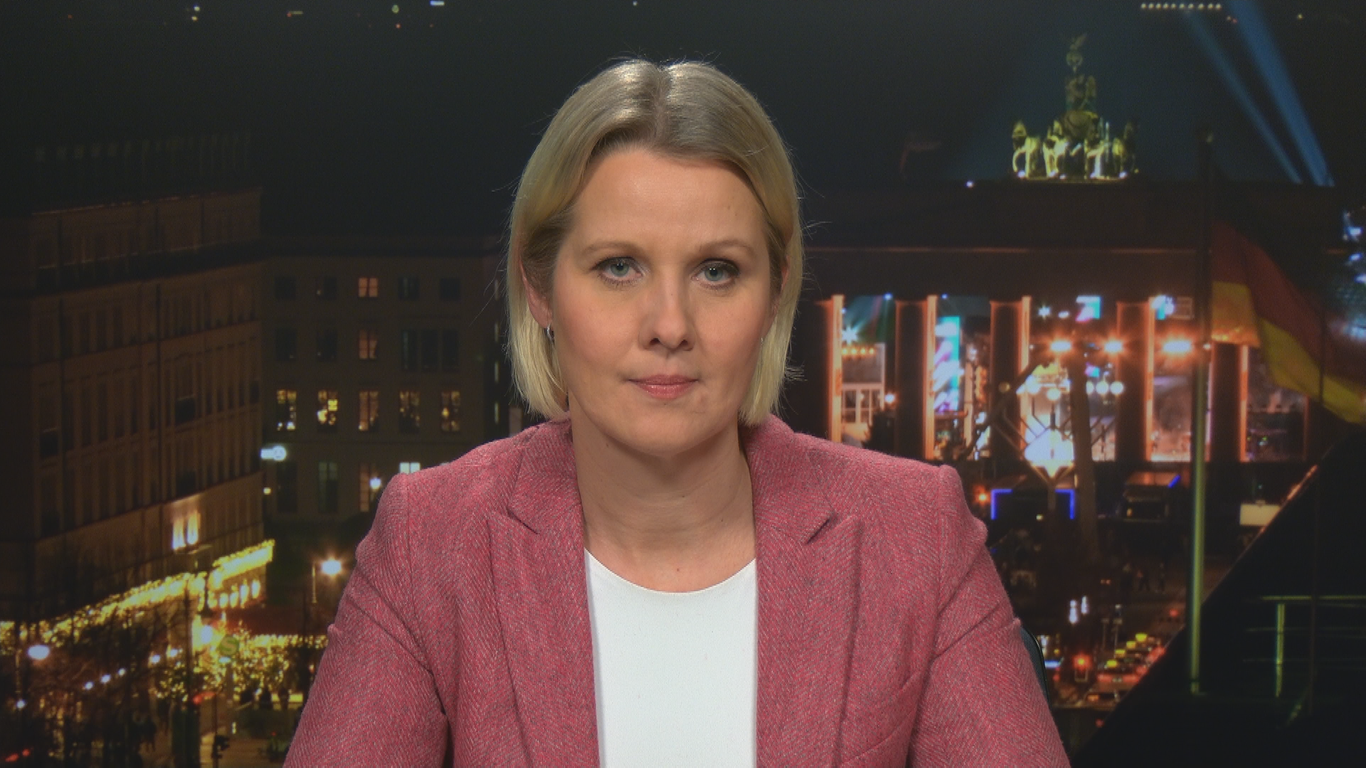 ZDF-Hauptstadtkorrespondentin Nicole Diekmann aus dem ZDF-Studio Berlin