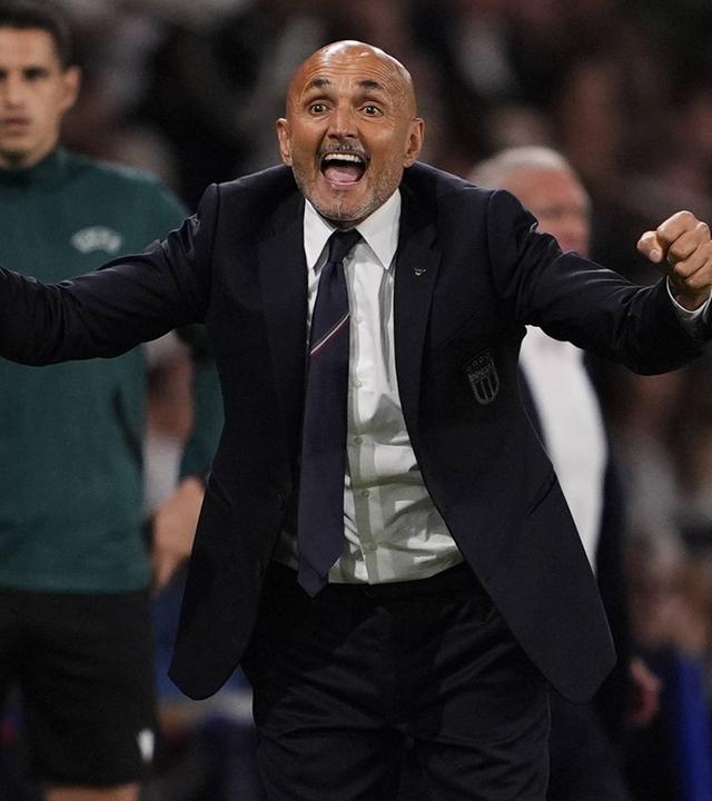 Italiens Trainer Luciano Spalletti