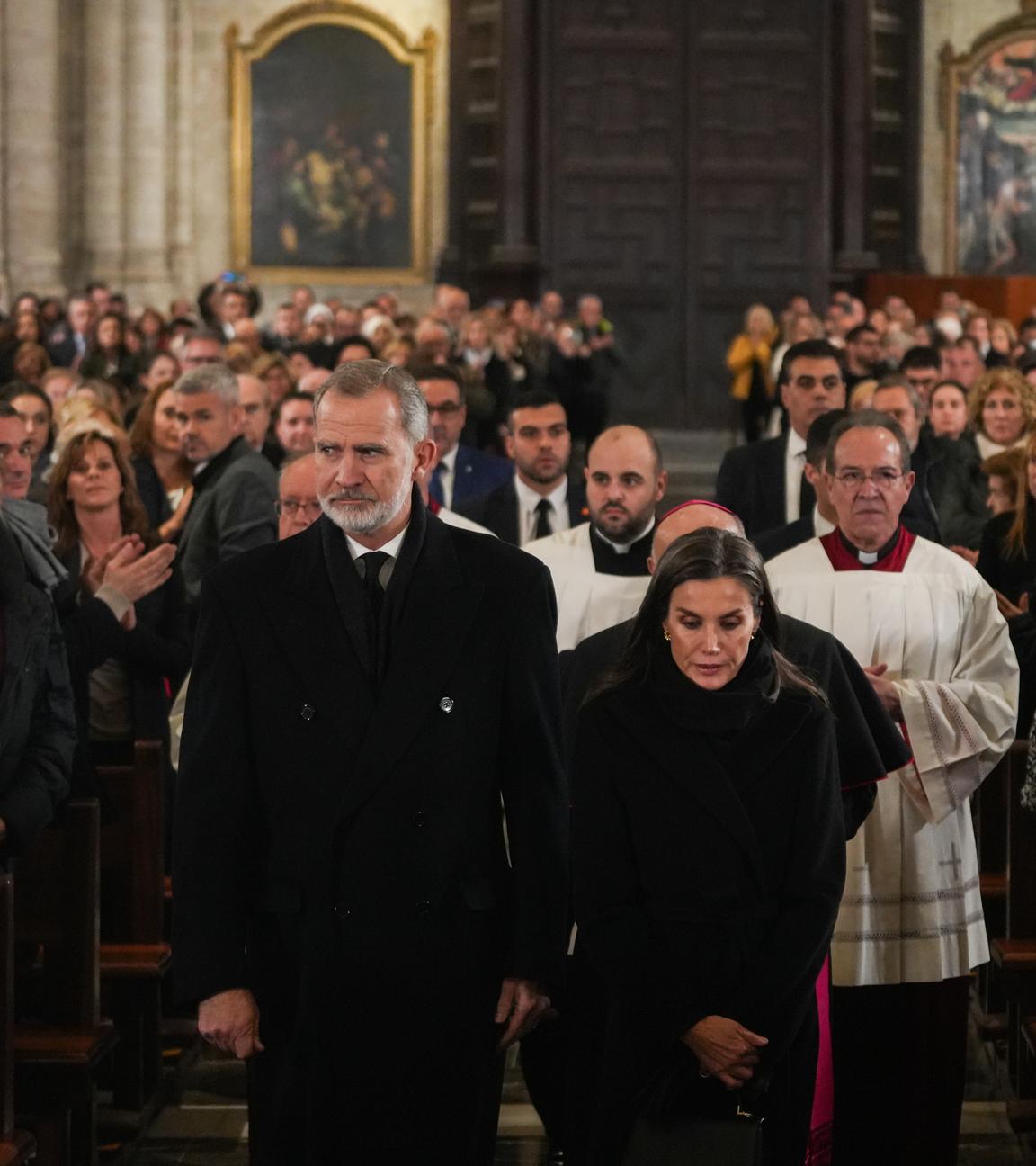 Trauergottesdienst in Valencia mit Königspaar