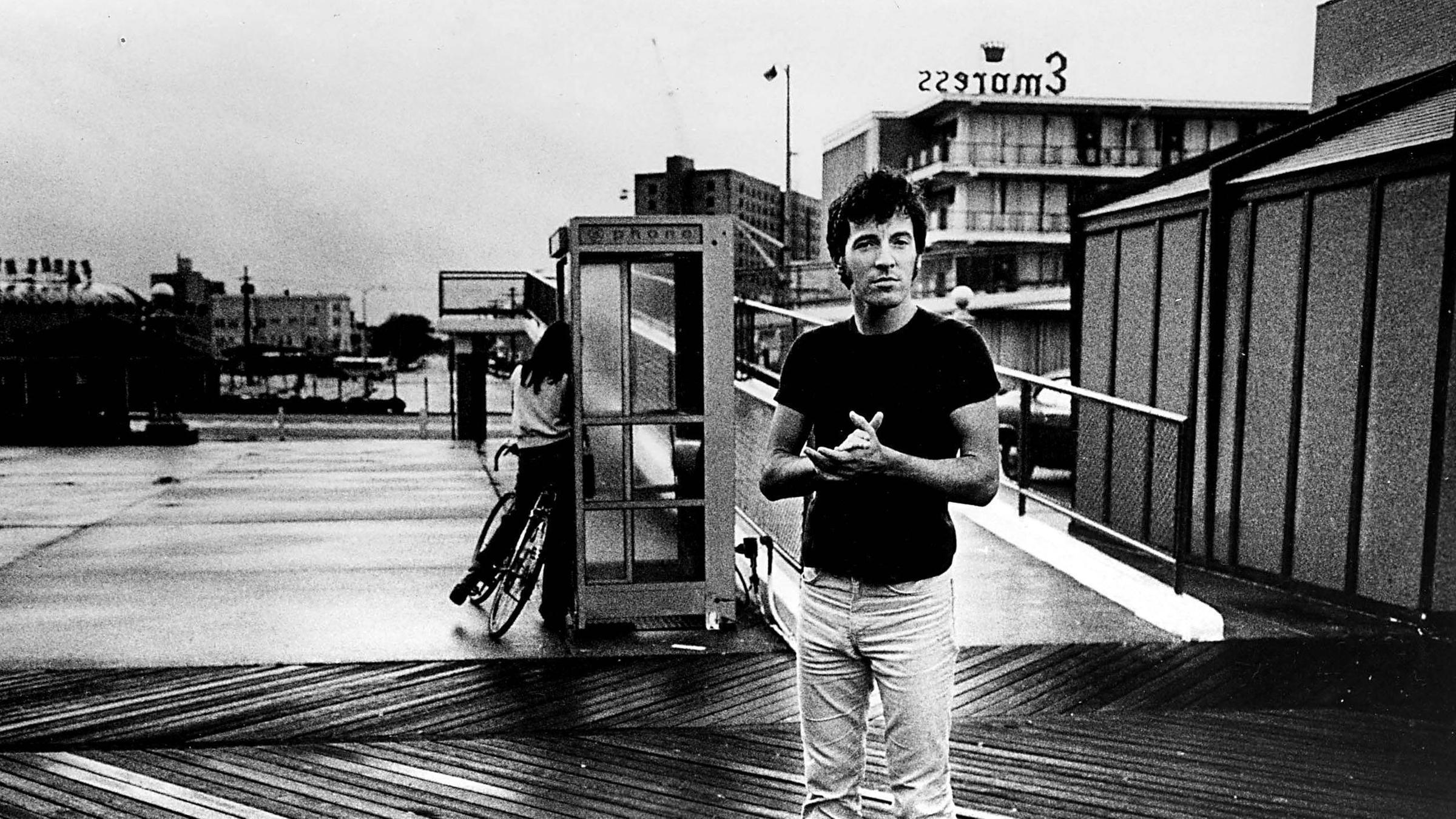 Bruce Springsteen in Atlantic City, New Jersey, 1976