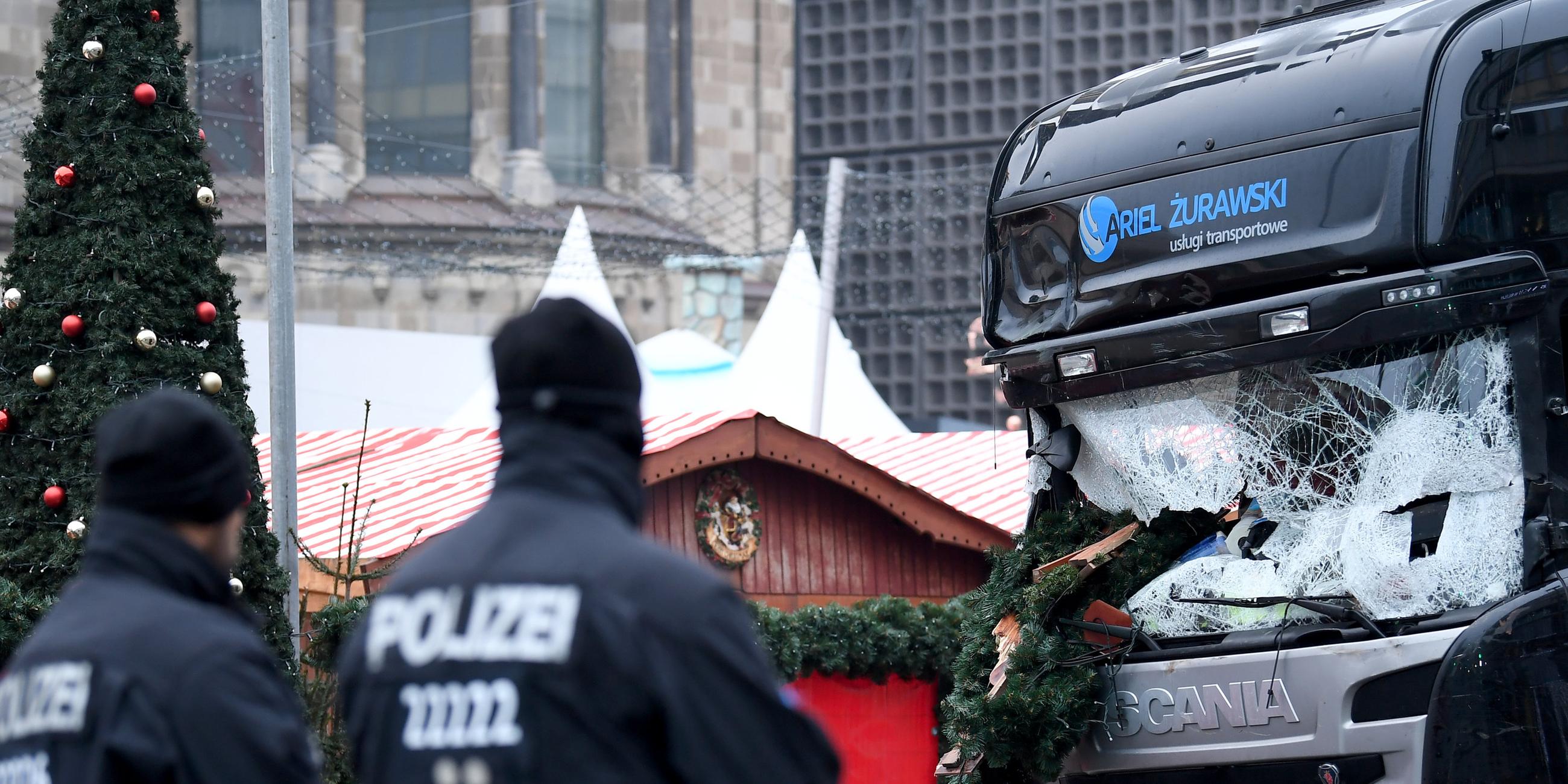 Archiv: Terroranschlag auf dem Weihnachtsmarkt am Breitscheidplatz in Berlin am 20.12.2016