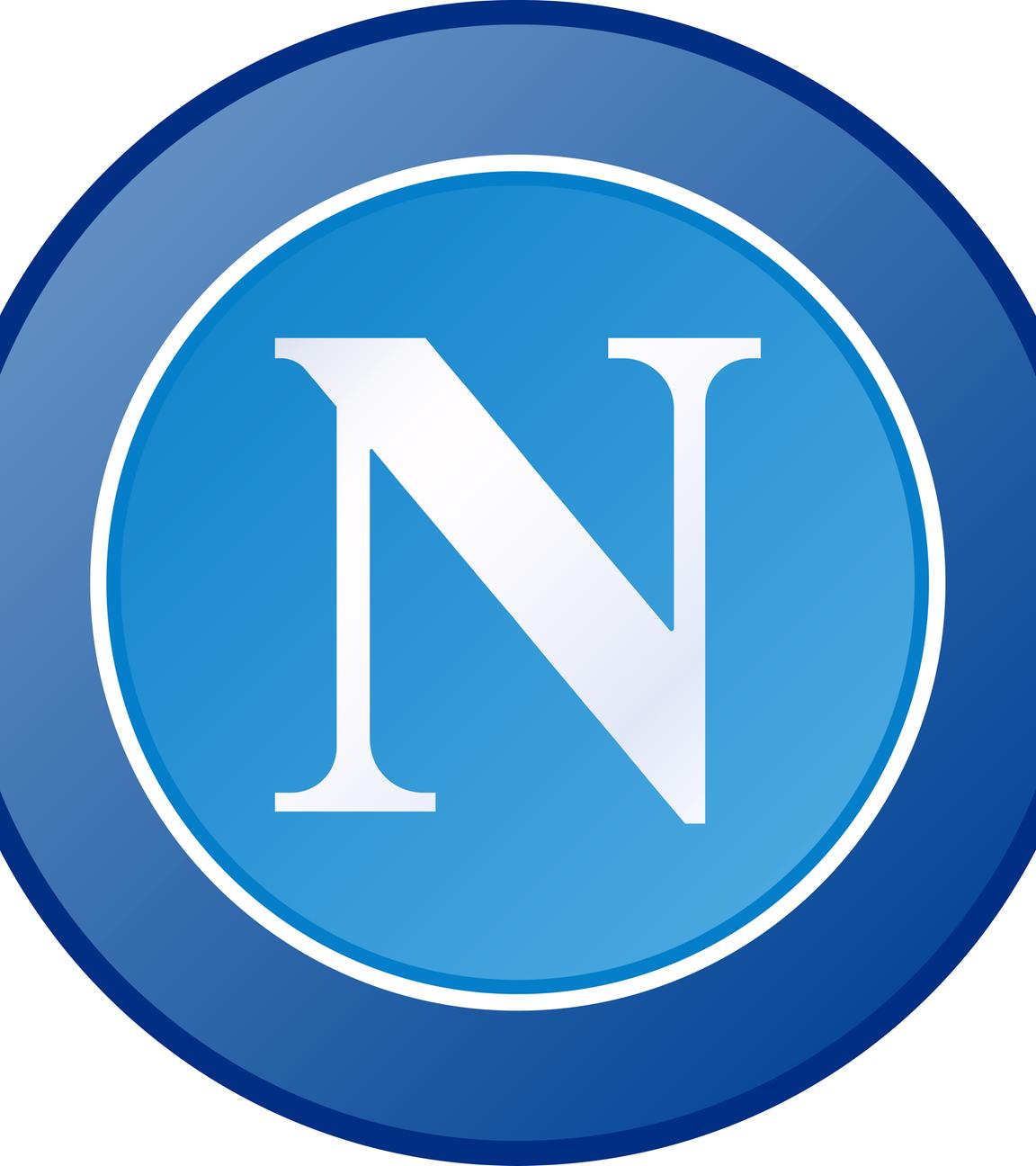 Das Logo des Fußballvereins SSC Neapel