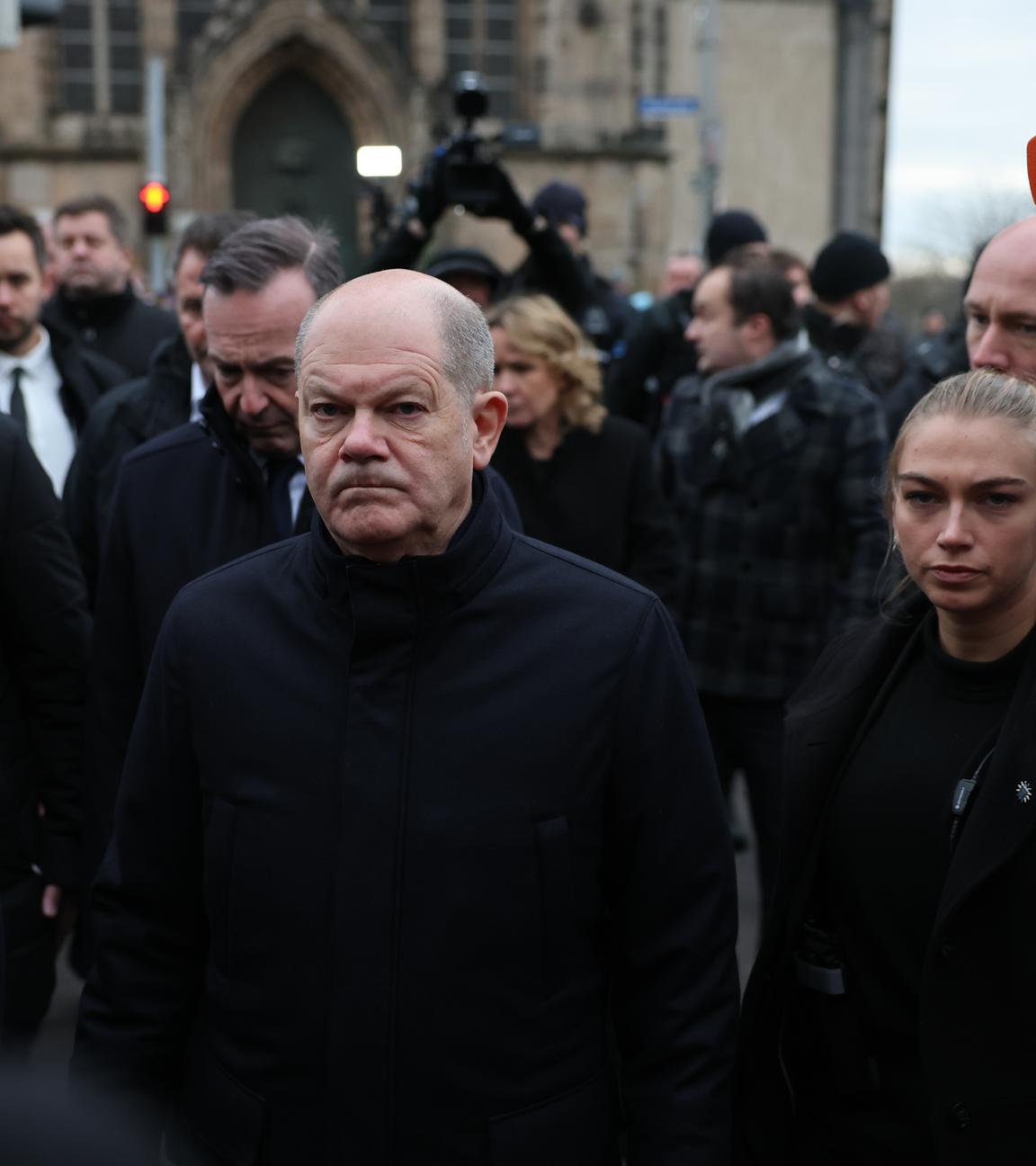 Statement Scholz bei ZDFheute live