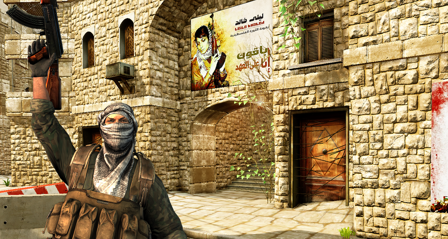 Screenshot aus dem Computerspiel "Fursan al-Aqsa".