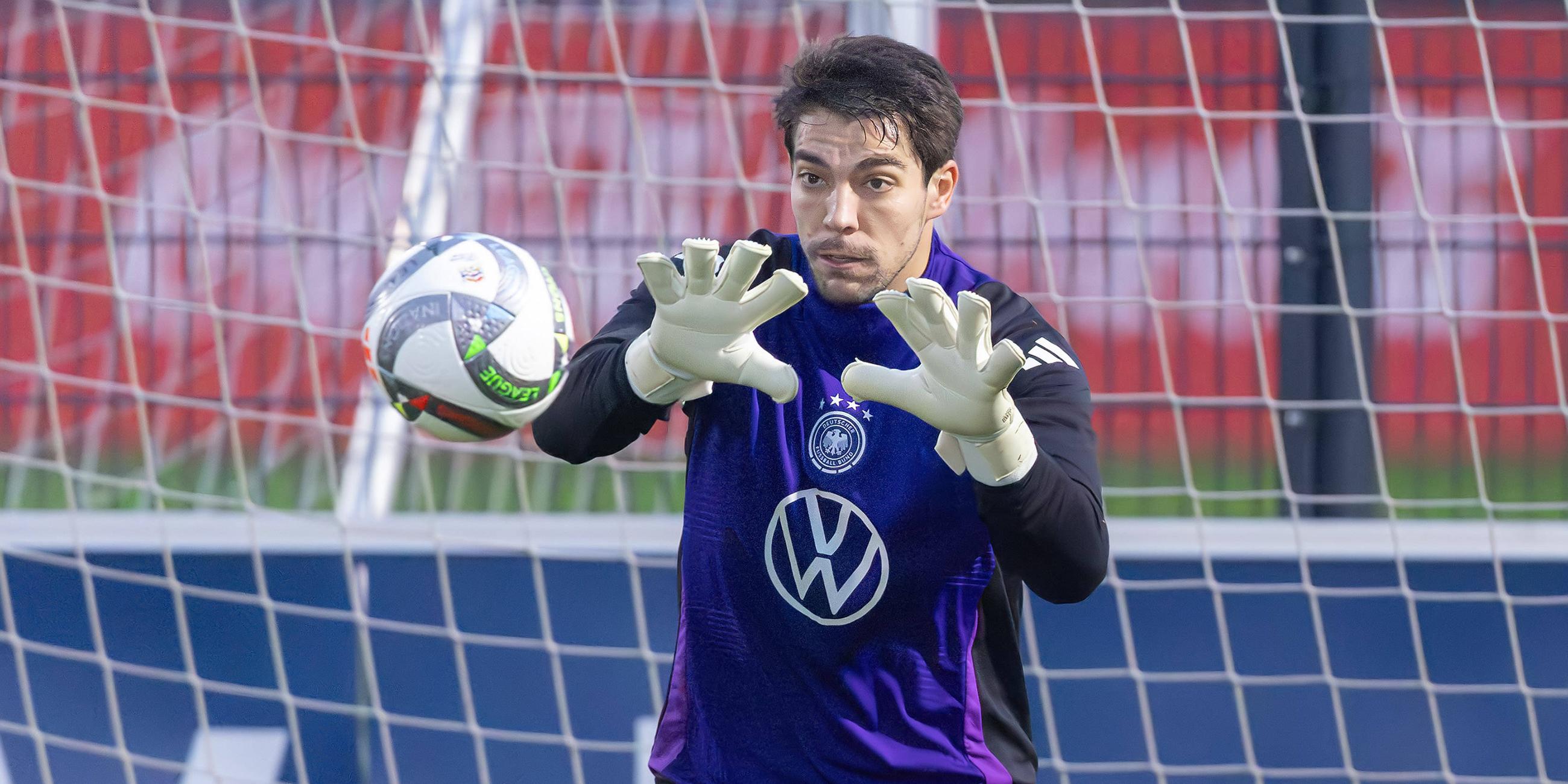 Stefan Ortega Morena beim Training der DFB-Auswahl.